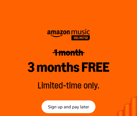 amazon music free months