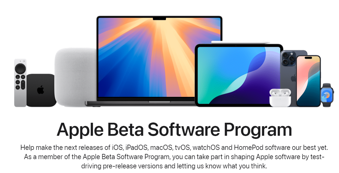 apple beta software