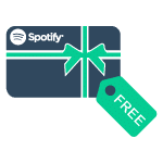 free spotify gift cards