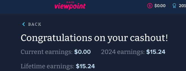 paidviewpoint payment proof