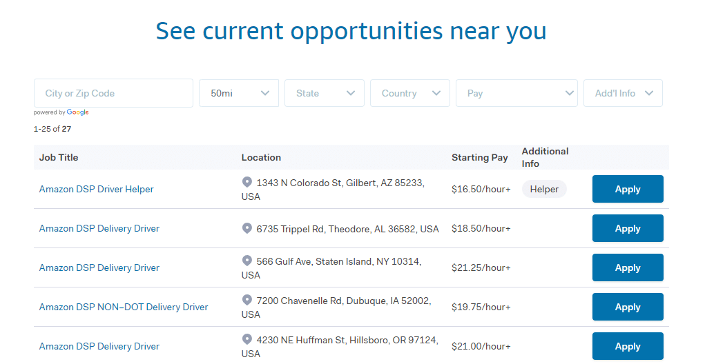 amazon dsp current opportunities